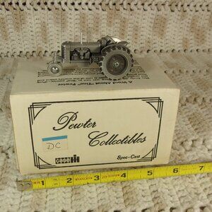 VINTAGE PEWTER CASE DC BY SPEC-CAST W/ORIGINAL BOX